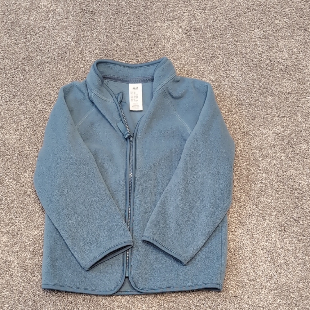 H&M Fleece Baby Blue Jacket